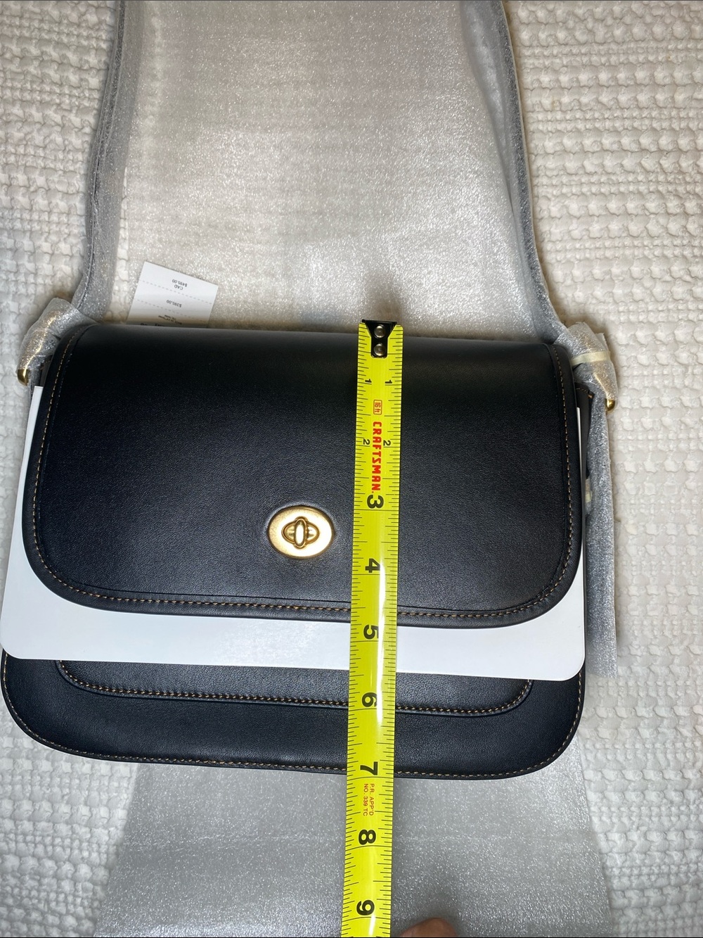NWT Coach Rambler Black Glove Tanned Leather🖤 - Picture 15 of 16